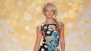 New York Fashion Week Catwalk AW14 with Candice Swanepoel by Desigual [upl. by Yer768]