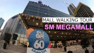 SM Megamall Walking Tour Philippines Part 1 [upl. by Martynne735]