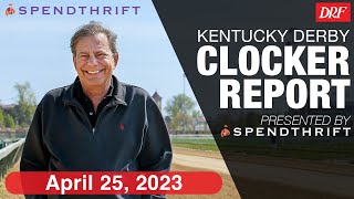 DRF Kentucky Derby Clocker Report  April 25 2023 [upl. by Attenwad]