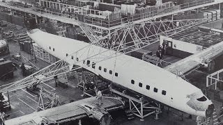 Building the Super Constellation Lockheed film  1955 [upl. by Notluf]