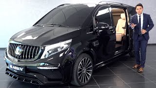 Mercedes V Class Long  VIP Luxury FULL Review V300d Klassen Geneva Edition Interior [upl. by Deibel]