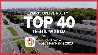 York UniversityTHE Impact Rankings 2023 [upl. by Atiluap]