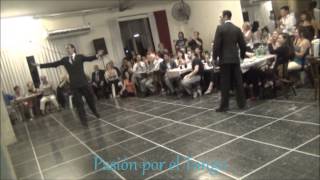 LOS HERMANOS MACANA Bailando la Milonga RELIQUIAS PORTEÑAS en FLOREAL MILONGA [upl. by Nnoryt124]