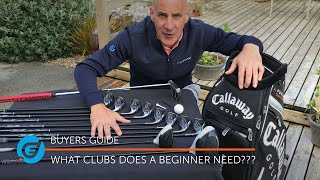 What GOLF CLUBS do beginners need Golf Basics [upl. by Merrell]