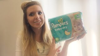 Pampers Baby Dry Diapers Review [upl. by Aniteb494]