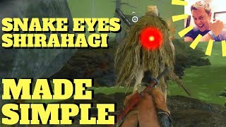 Sekiro  Snake Eyes Shirahagi Made Simple EASY PEASEY Ashina Depths [upl. by Launam]