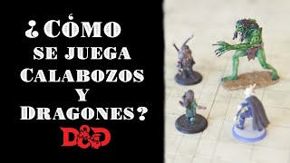 ¡Aprende cómo jugar Calabozos y Dragones [upl. by Catie7]