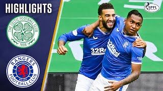 Celtic 02 Rangers  Goldson Double Send Rangers 4 Points Clear At The Top  Scottish Premiership [upl. by Munt]