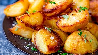 The BEST Crispy Roast Potatoes [upl. by Adnovaj]