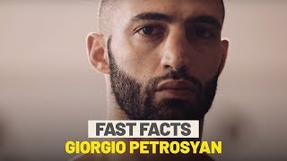 10 Things You Never Knew About Giorgio Petrosyan  ONE Fast Facts [upl. by Rekrap]