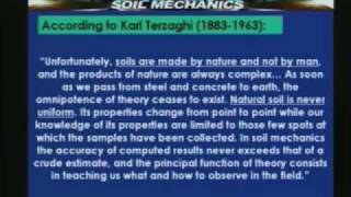 Lecture  1 Soil Mechanics [upl. by Hefter]