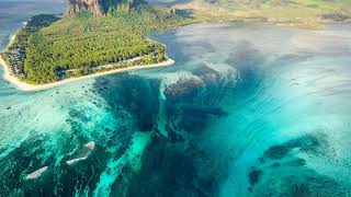 Underwater Waterfall  Le Morne  Mauritius EDIT [upl. by Swanson]