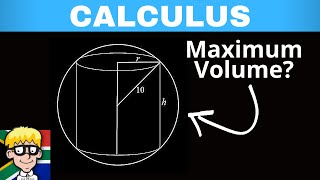 Optimisation Grade 12 Maximum Volume [upl. by Luzader]