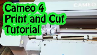 Print and Cut Tutorial  Cameo 4  The Ultimate Guide To a Perfect Registration [upl. by Nnairahs731]