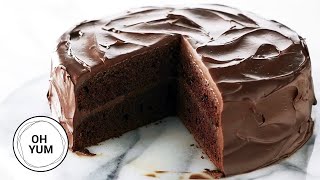 Professional Baker Teaches You How To Make CHOCOLATE CAKE [upl. by Dunham]