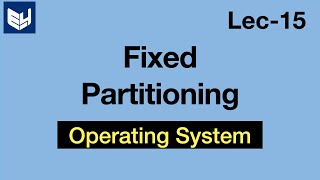 Fixed Partitioning  Contiguous memory management  OS  Lec15  Bhanu Priya [upl. by Aleik653]