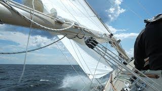 Sailboat Jiffy Reefing Upgrades [upl. by Eelta]