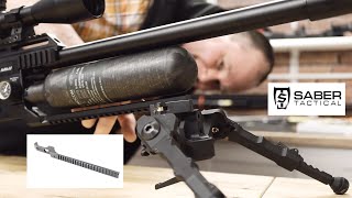 FX Impact Airgun  Sabre Tactical  Picatinny Rail Extender [upl. by Wesa]