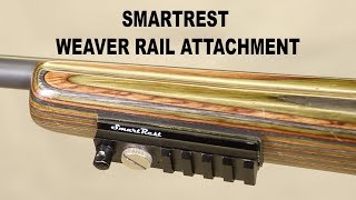 SmartRest Weaver Rail rifle attachment by EagleyeHG [upl. by Maureene]