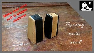 Make Your Own Salt And Pepper Shakers [upl. by Ezana70]