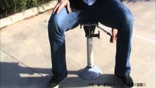 Boat Seat Pedestal Softrider Marine Techwmv [upl. by Rangel]