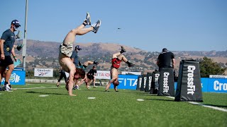 Event 4  Handstand Sprint  2020 CrossFit Games [upl. by Sanjiv]