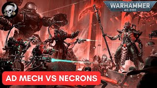 TEMPUS PURGATUS  ADEPTUS MECHANICUM VS NECRONS [upl. by Aceissej71]