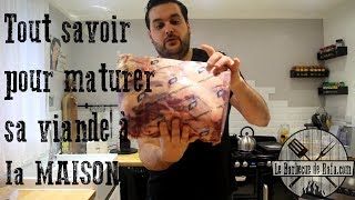 Tout savoir pour maturer sa viande à la maison  Part 1 [upl. by Notgnihsaw]