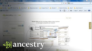 Ancestrycom Person View Demo  Ancestry [upl. by Laubin676]