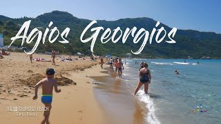 Agios Georgios beach Corfu Greece [upl. by Newbold279]