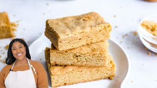 Easy Homemade Blondies [upl. by Aikal239]