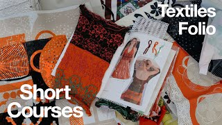 Perfect your Textiles Portfolio  Short Courses [upl. by Ja]