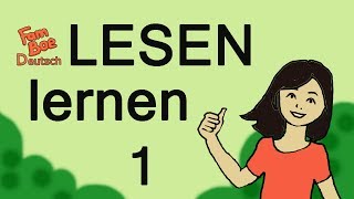 Deutsch lesen lernen für Kinder Teil 1 [upl. by Aicenav278]