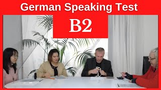 German Speaking Test Telc Level B2 with feedback Mündliche Prüfung telc B2 2024 [upl. by Nayar]