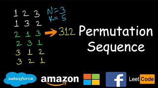 Permutation Sequence  Leetcode 60 [upl. by Cyn135]