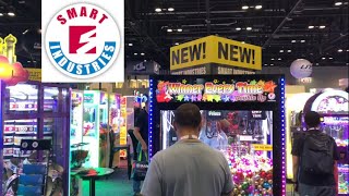 Smart Industries Arcade Booth At IAAPA Expo 2022 [upl. by Bahr758]