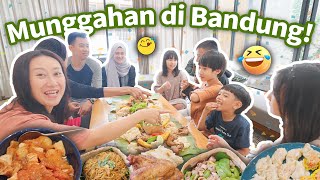 AKHIRNYA BISA MUNGGAHAN BARENG KELUARGA DI BANDUNG 🤗 [upl. by Hackney]