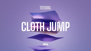 Cloth Jump  Cinema 4D amp Redshift [upl. by Leticia294]