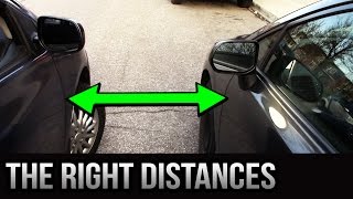 Parallel Parking  The Right Distances [upl. by Ailb]