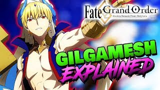 Who Is Gilgamesh amp How Strong is He The First Hero FateGrand Order Caster Gil Explained [upl. by Ohce]