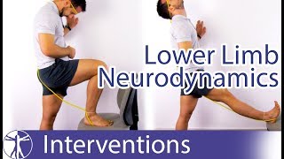 Lower Limb Neurodynamic Techniques  Sliders amp Tensioners [upl. by Aubyn]