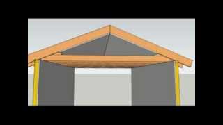 How To Flatten A Vaulted or Cathedral Ceiling Part One  Construction Education [upl. by Ronacin]