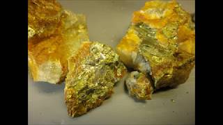 Pyrite or Chalcopyrite Chemical Analysis Rock and Mineral Identification [upl. by Nalra542]