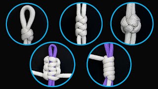 Nudos básicos para hacer pulseras paracord [upl. by Ettenoj]