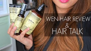 WEN Hair Product Review  HAIR Talk [upl. by Lina113]