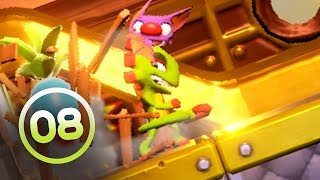 YookaLaylee and the Impossible Lair 100 Walkthrough Part 8  Conveyor Chaos [upl. by Ellehcin]