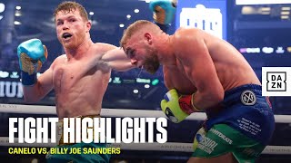 HIGHLIGHTS  Canelo Alvarez vs Billy Joe Saunders [upl. by Crowe193]