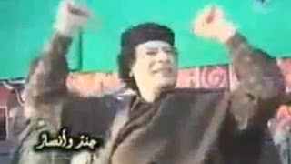 Patriotic ProGaddafi Libyan Military Song [upl. by Oicram]