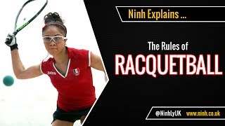 The Rules of Racquetball  EXPLAINED [upl. by Conley]