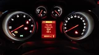 Opel Mokka  IntelliLink Reset Service Insp Oil Light From 2014 [upl. by Wiseman893]